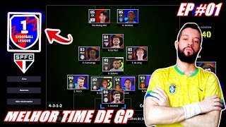 MONTANDO O MELHOR TIME DE GP COM A MELHOR FORMAÇÃO DO eFOOTBALL 24 [upl. by Nikita]