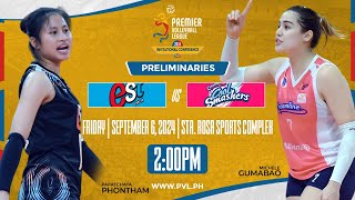 EST COLA VS CREAMLINE  PVL INVITATIONAL CONFERENCE  2PM  SEPTEMBER 6 2024 [upl. by Aecila]