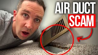 Air Duct Cleaning Scam Exposed [upl. by Hannus]