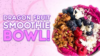 Pitaya Smoothie Bowl Recipe [upl. by Ryle836]