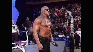 Scott Steiner challenges Triple H to a bench press contest Raw January 13 2003 [upl. by Solim]