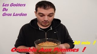 Crumble aux pommes du gros lardon [upl. by Fina]