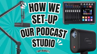 How to Setup Podcast Studio on a Budget [upl. by Imray]