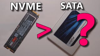 Are NVME SSDs EVEN Worth It NVME vs SATA [upl. by Reeves775]