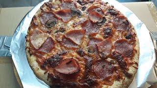 PIZZA REVIEW DR OETKER  PIZZA TRADIZIONALE  SALAMI HAM AND MUSHROOM PIZZA [upl. by Victory]