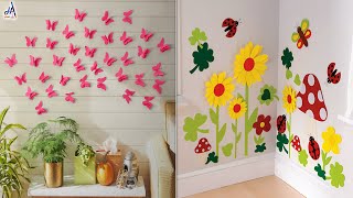 Trendy 10 DIY Room Decor  DIY Paper Craft Projects  Wall Decor [upl. by Loydie]