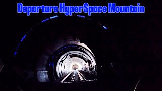 5K60FPS Departure Départ Hyperspace Mountain  Disneyland Paris [upl. by Eidoc]