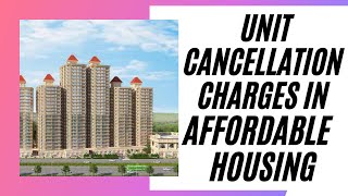 UNIT Cancellation Charges in Affordable Housing Gurgaon  MRG SKYLINE Conscient Habitat 99A DRAW [upl. by Borszcz]