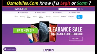 Ozmobiles  Ozmobiles Com Reviews  Ozmobiles Reviews  OzmobilesCom Know if is Legit or Scam [upl. by Epilef]