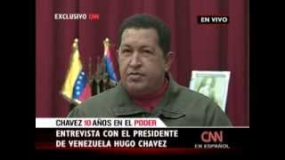 Entrevista de Patricia Janiot con Hugo Chávez  Parte 1 [upl. by Meadow684]