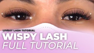 Lash with Me  Wispy Volume Lash Extension Tutorial  Lash Mapping Tips amp Tricks [upl. by Llerrit965]