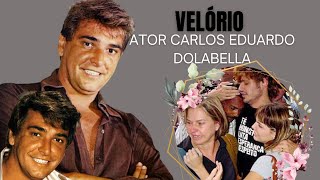 Velório ator Carlos Eduardo Dolabela [upl. by Cavan]