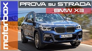 BMW X3 2018  Piacere di guida di alto livello lusso e tecnologia da Serie 7 [upl. by Godwin109]