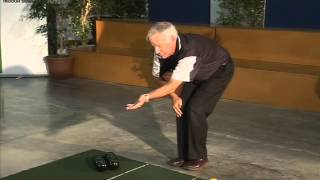 Nelson Indoor Bowls  Training Video  Stance [upl. by Eulalia11]