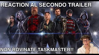 REACTION AL SECONDO TRAILER DI THUNDERBOLTS  SEMPRE PIU CURIOSO [upl. by Nekcerb]