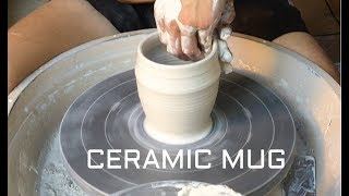 How Its Made Hand Crafted Ceramic Mug Part 1 [upl. by Aerdma455]