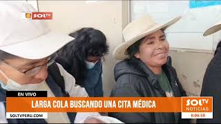 Cajamarca larga cola buscando cita médica [upl. by Siblee]