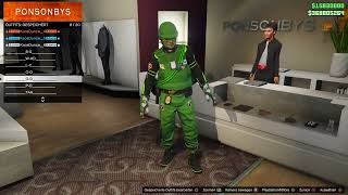 GTA 5 ONLINE TOP 19 modded outfits showcase MALE dunce hatpogo beff gta5 moddedoutfits [upl. by Eelahc]