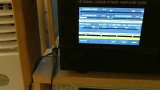 Demonstration of the Acom 04AT with the 1200s Amplifier [upl. by Onivla]