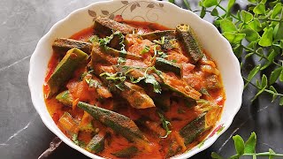 quotMasaledar Bhindi Recipe Dhaba Style Bhindi masala feel the cooking flavours [upl. by Rehctaht203]