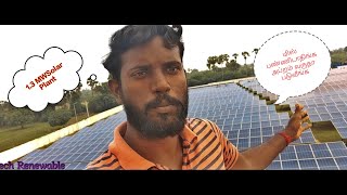 13 MW SOLAR POWER PLANT l SOLAR POWER PLANT l Tech Renewable [upl. by Odette]