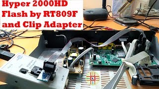 How to Flash Starsat 2000HD Hyper with Programmer and Clip Adapter using Latest Dump File in Urdu [upl. by Emirej]