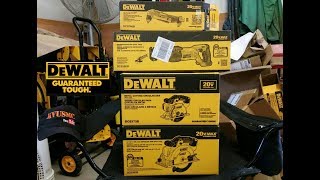 Dewalt 20V Max Tool Roundup and Reviews Saws DCS373 and Drills DCD740 By KVUSMC [upl. by Festa219]