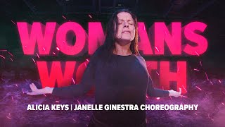 quotA WOMANS WORTHquot  Alicia Keys  Janelle Ginestra Choreography [upl. by Ennovy318]