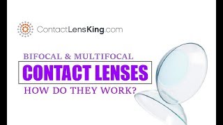 How do Bifocal and Multifocal Contact Lenses Work [upl. by Beckerman388]