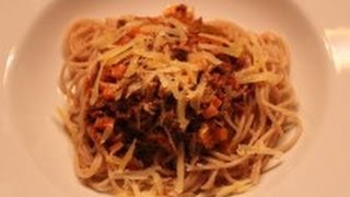 Bolognese Rezept mit Spaghetti  Der Bio Koch 145 [upl. by Anatnahs940]