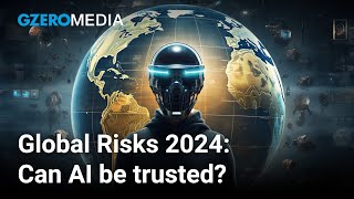 Ungoverned AI  2024 Top Risk 4  Ian Bremmer on Eurasia Groups Top Risks for 2024 [upl. by Lenee]