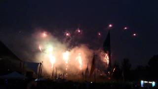 Australia Day Fireworks Rooty Hill 2015 [upl. by Tanhya205]