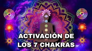 ACTIVACIÓN DE LOS SIETE CHAKRAS  MEDITACIÓN PARA ANTES DE DORMIR  EQUILIBRAR LOS CHAKRAS ❤ [upl. by Imoen328]