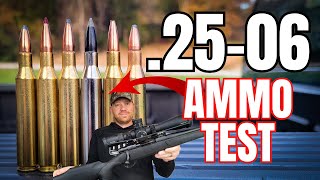 2506 Ammo Test Which one will win  Weatherby Vanguard Obsidian [upl. by Kate]