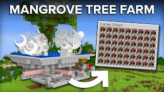 Minecraft Mangrove Tree Farm  8000 Items Per Hour [upl. by Lurie]