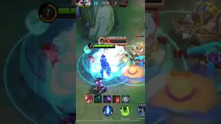 Blamond insane triple kill🔥😱games mobilelegends balmondmobilelegends [upl. by Enyehc400]