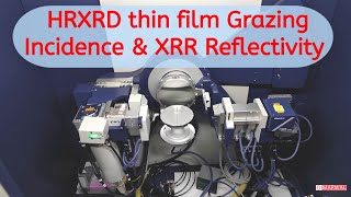 HRXRD of Thin films Grazing incidence XRR xray reflectivity for thickness amp roughness estimation [upl. by Hardigg]