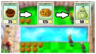 Flower Pot And Pumpkin Must Be Planted First  Plants VS Zombies Challenge [upl. by Violet]