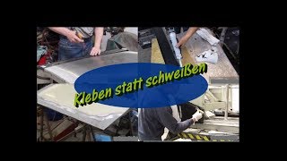 Kleben statt schweißen Teil 2  Alles mit dem Karosseriekleber Stick Do not weld [upl. by Anwaf217]