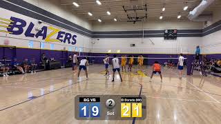 BGHS Men’s VB Vs El Dorado [upl. by Mackie]