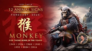 2024 Animal Signs Forecast Monkey Joey Yap [upl. by Oringa824]