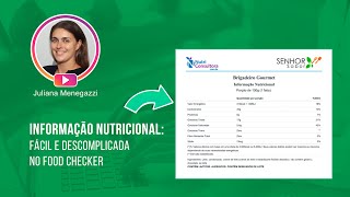 Rotulagem Nutricional no Food Checker [upl. by Roseanna]