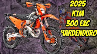 2025 KTM 300 EXC HARDENDURO Gets New Graphic amp Update [upl. by Ecille]