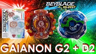 GAIANON G2 amp DOOMSCIZOR DOUBLE PACK UNBOXING BEYBLADE BURST HASBRO [upl. by Novad]