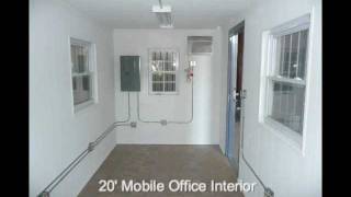 20 amp 40 Mobile Office  Shipping Container Office [upl. by Leirbaj]