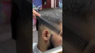 Clipper over comb hairlength fade fadehaircut highfade clipperhaircut [upl. by Norvall]