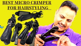 best hair cripmer for hairstyling  best hair micro crimper  how to choose best hair crimper [upl. by Netsua]