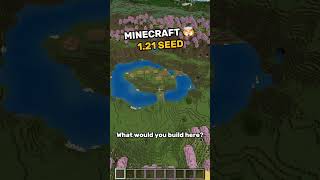 best seeds for minecraft 121 pe minecraft bedrock seed 🤯 [upl. by Cinelli]