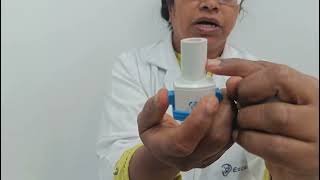 How to use inhaler i breathe device [upl. by Enomis]