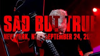 Metallica Sad But True Global Citizen Festival  New York NY  September 24 2022 [upl. by Anairo]